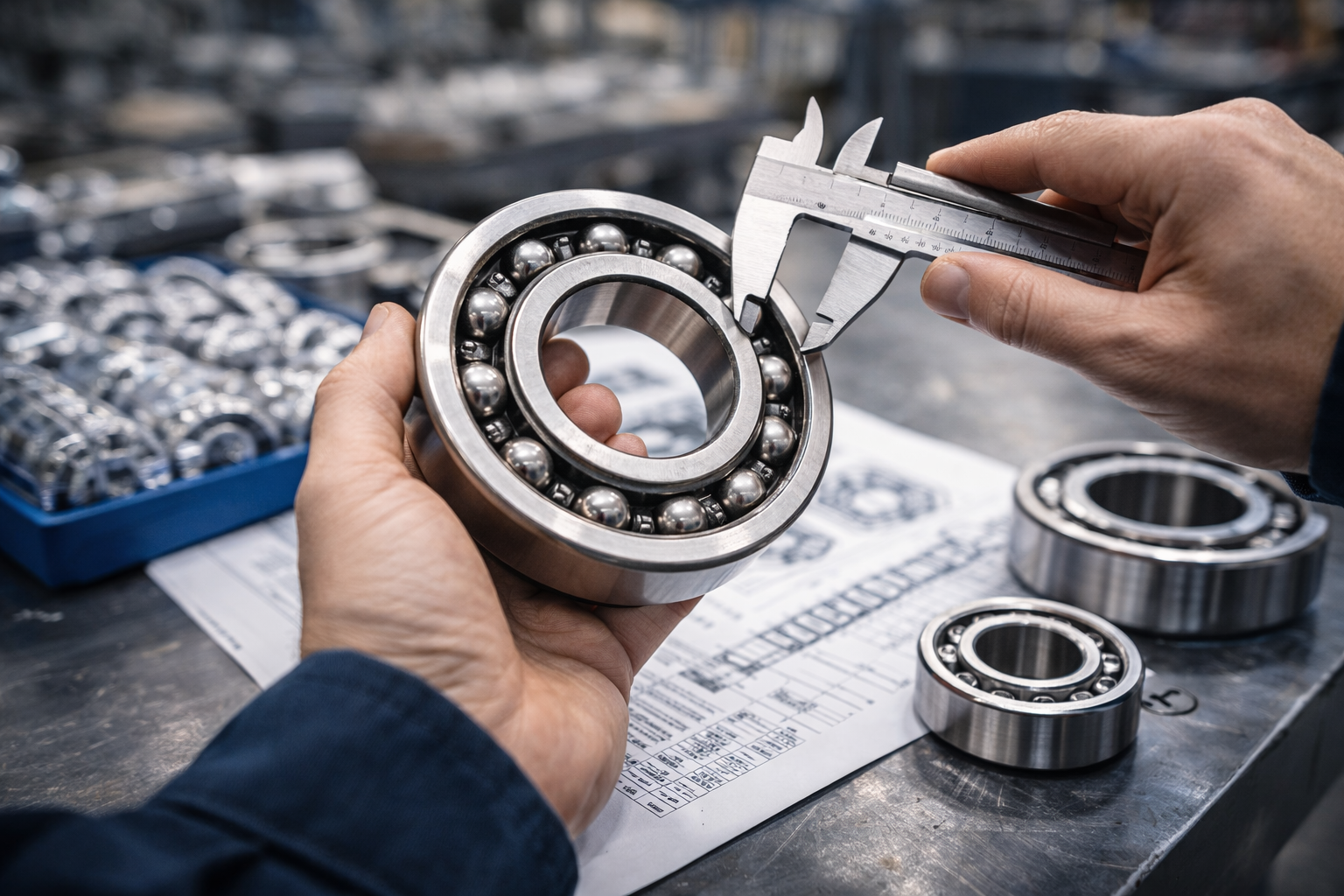 Como escolher o rolamento ideal para sua aplicação industrial